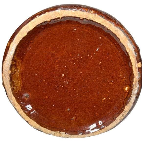 Vintage Brown Pottery Pitcher - Picture 7 of 7